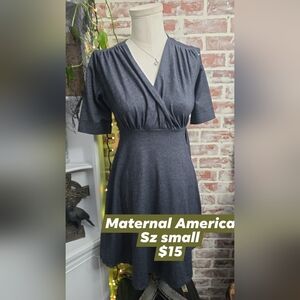 Maternal America Womens maternity dress sz small